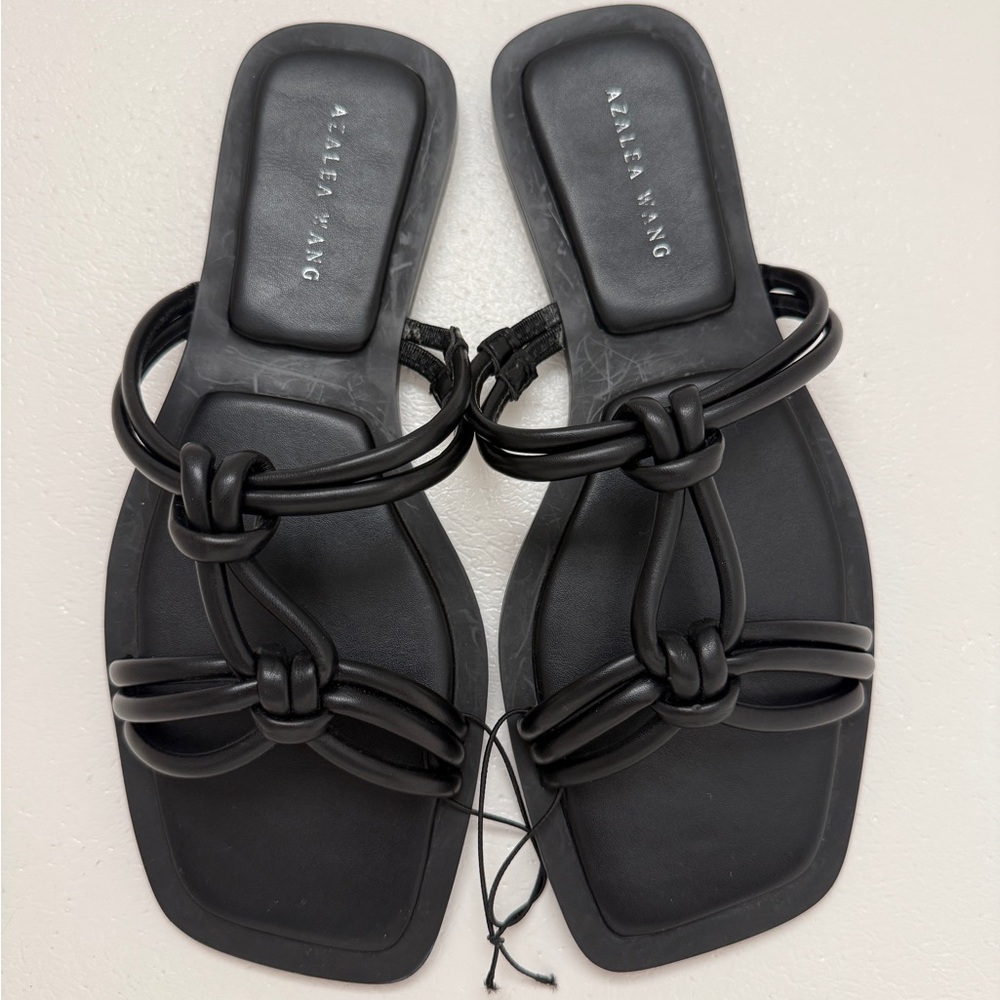 Azalea Wang Black Women's Sandals